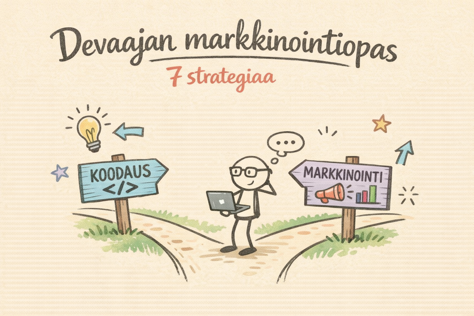 Devaajan markkinointiopas: 7 strategiaa joilla löydät asiakkaita tuotteellesi