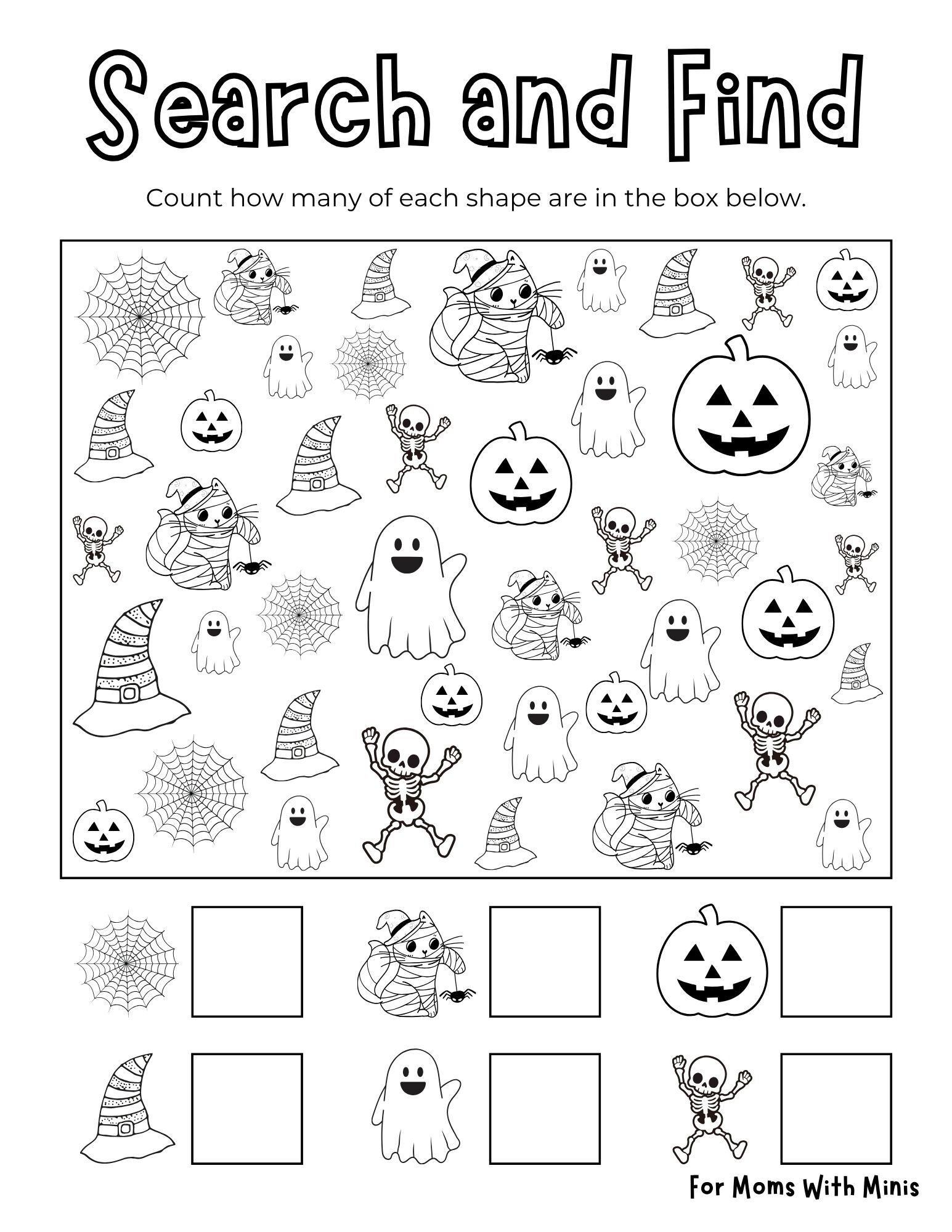 Halloween Search and Find