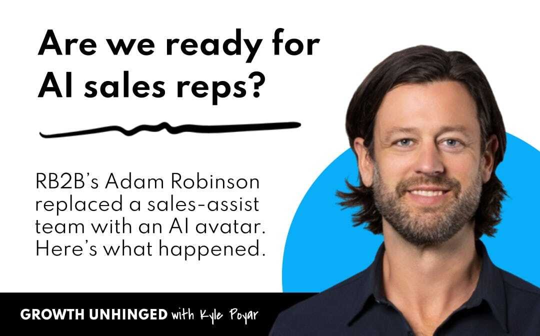Are we ready for AI sales reps?