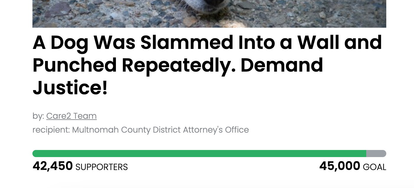 Animal Actions - Ban This Known Abuser From Owning Animals