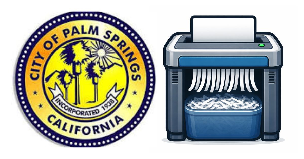 Palm Springs Clears the Clutter, One Piece of Paper at a Time