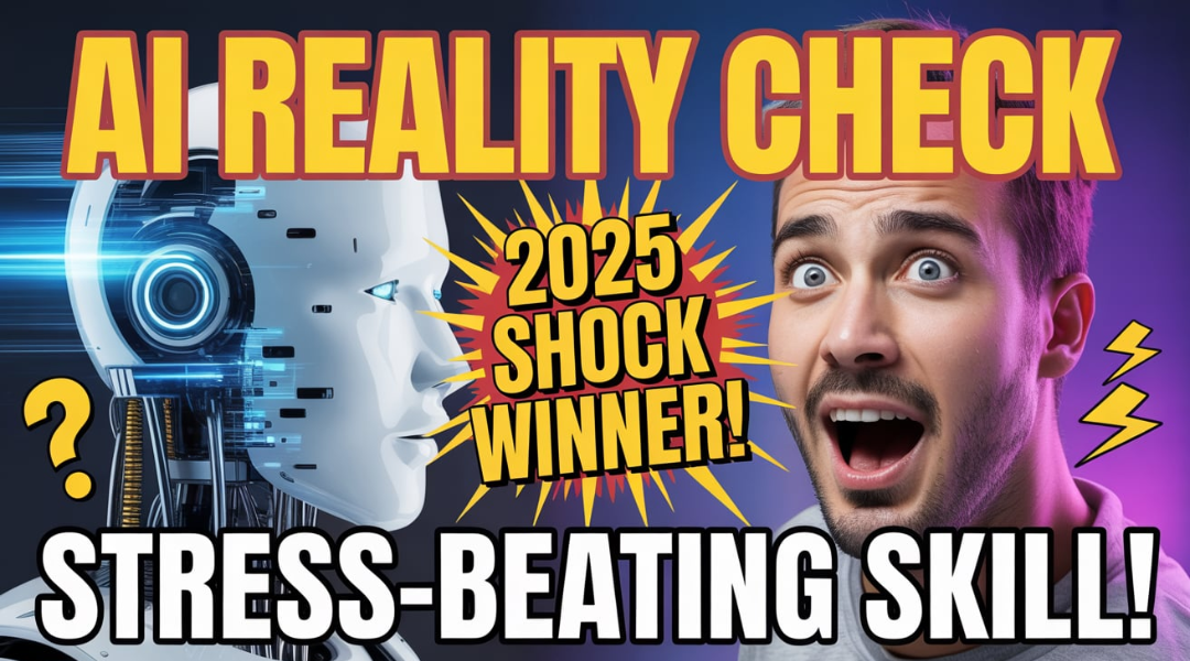 AI Reality Check, the Shock Winner of 2025, and the Skill That Beats Stress Every Time