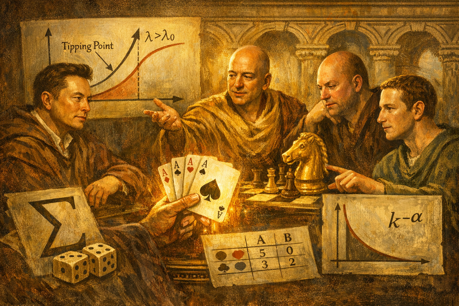 🧮 The Winner-Takes-Most Equilibrium