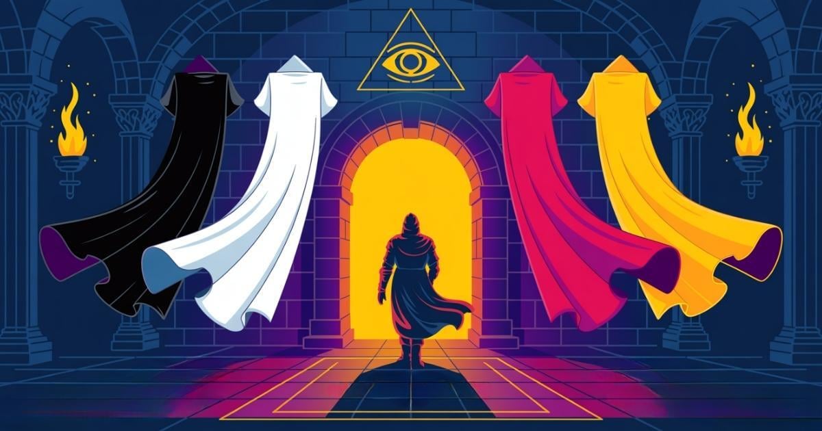 A Túnica do Mago: O Poder Simbólico das Vestes Rituais e sua Função Oculta