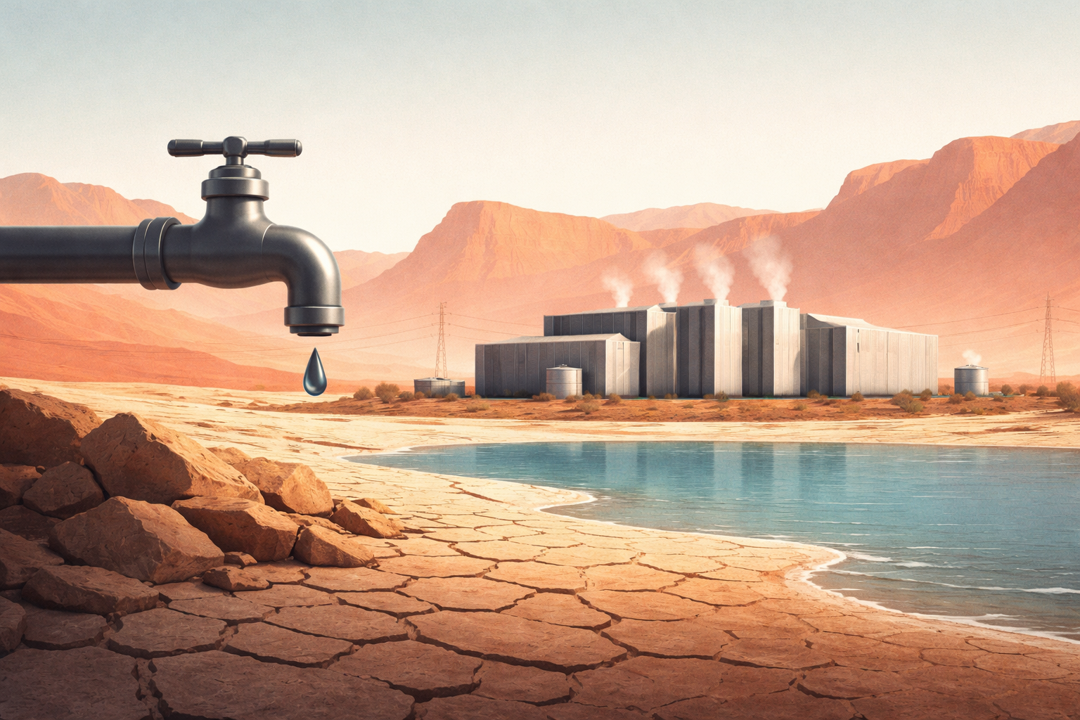 AI Data Centers Enter the Water Wars