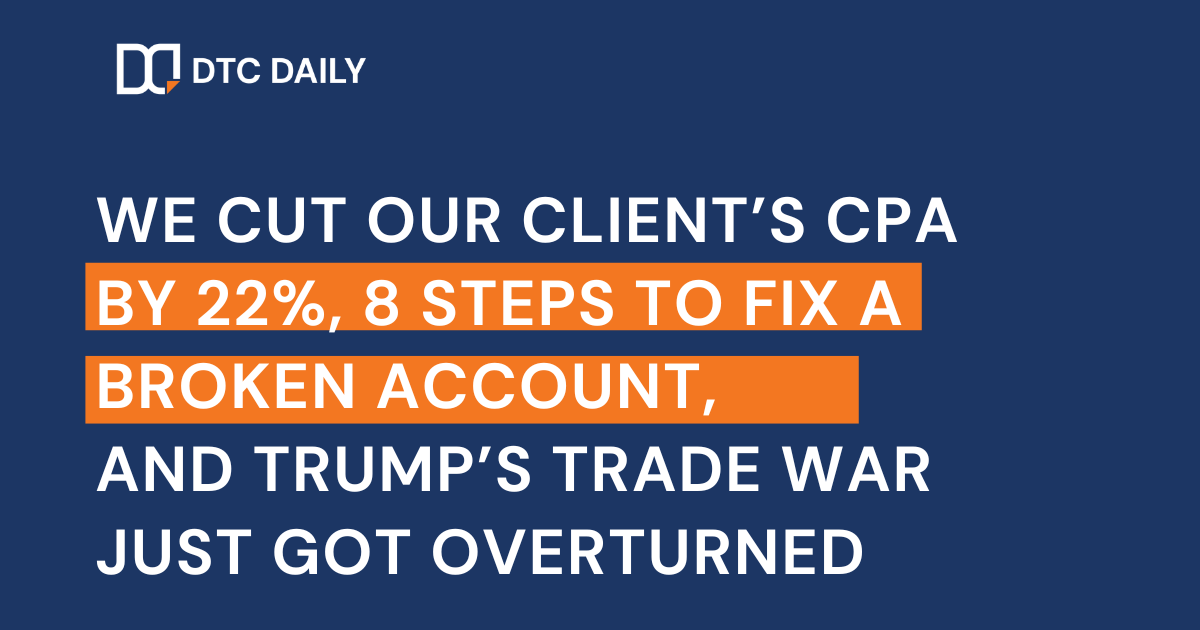 how we cut a client’s cpa by 22%
