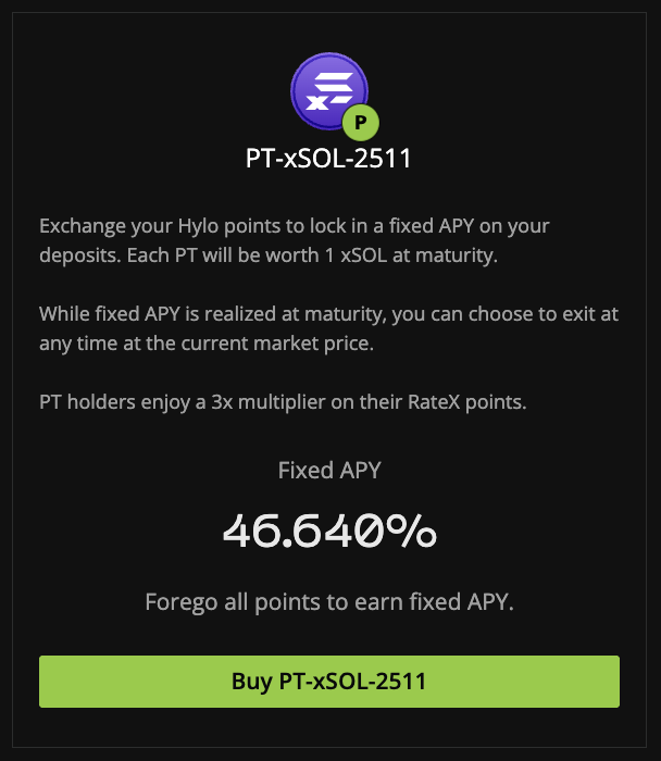 46% fixed APY on leveraged SOL