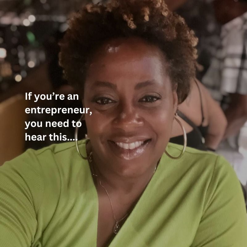 If you're an entrepreneur, you need to hear this....