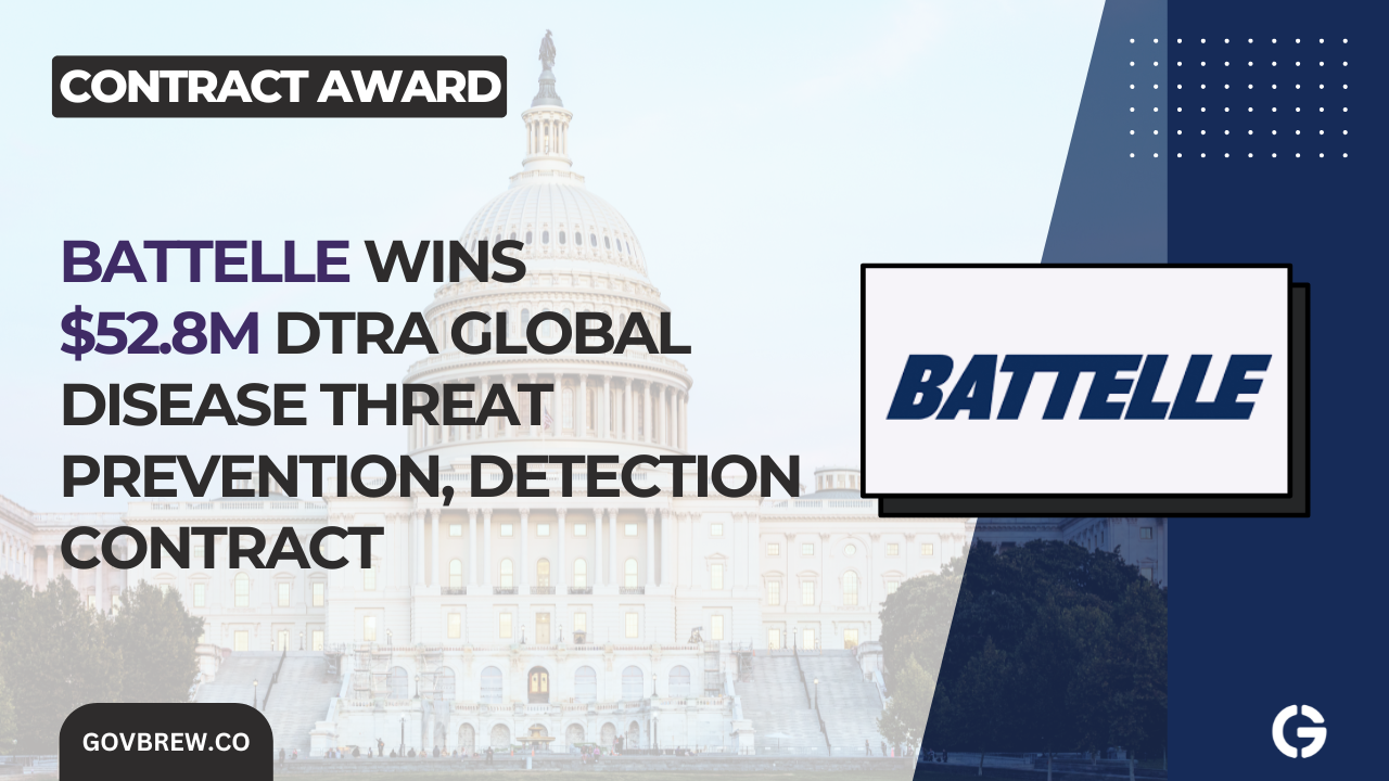 Battelle wins $52.8M DTRA Global Disease Threat Prevention, Detection Contract
