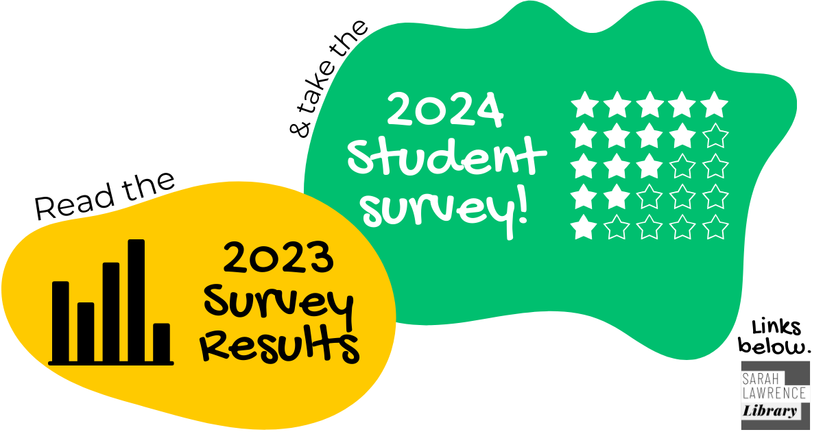 Library surveys: 2024 & 2023!
