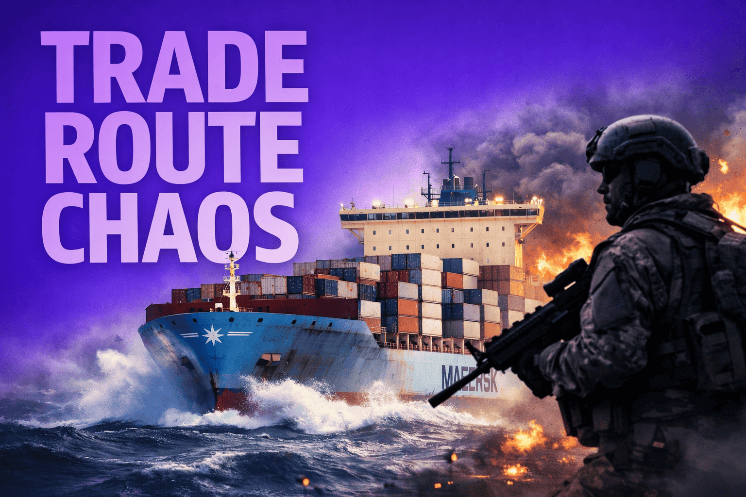 Maersk Diverts Ships Around Africa 🚢