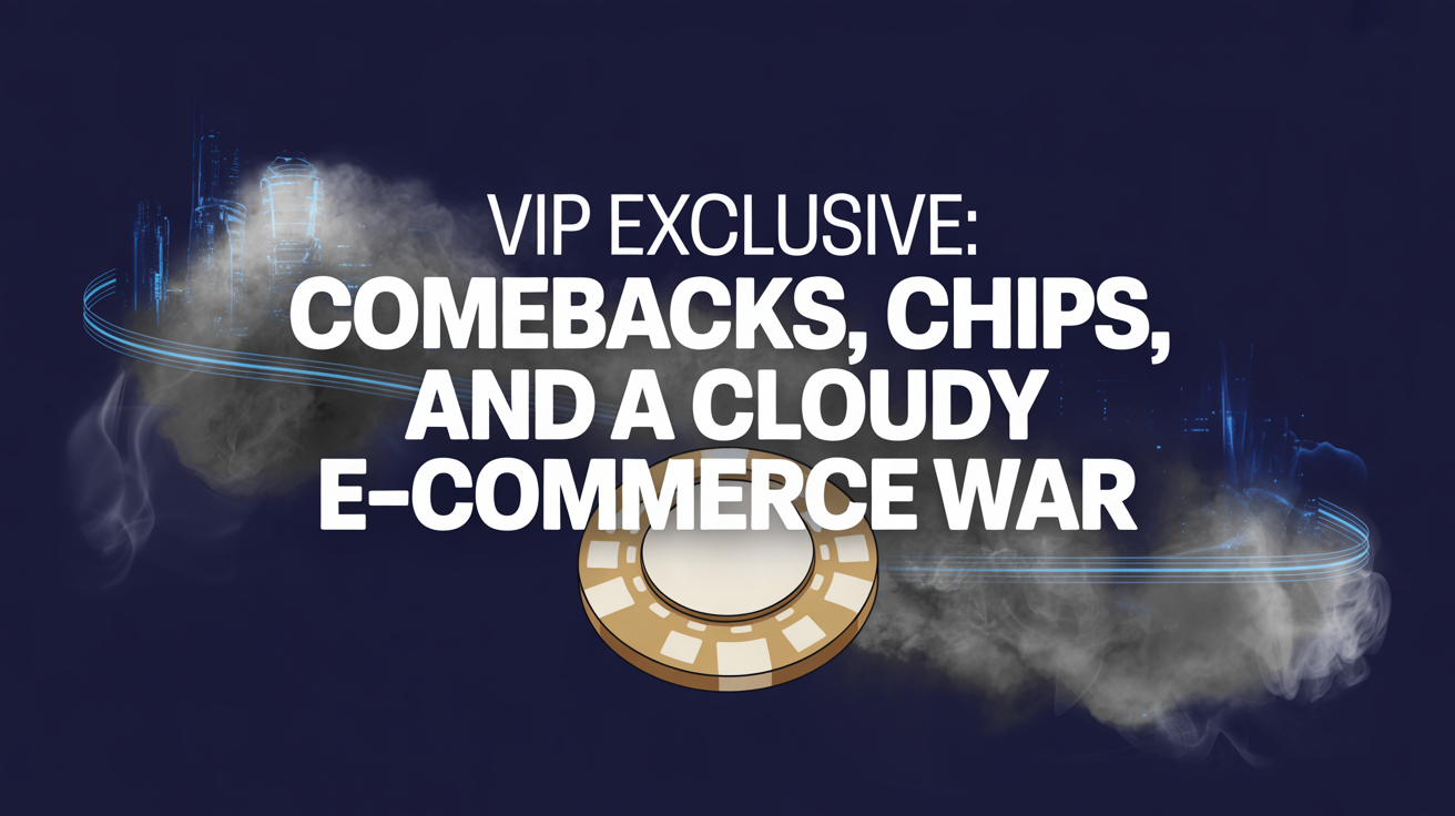 VIP Exclusive: Comebacks, Chips, and a Cloudy E-Commerce War