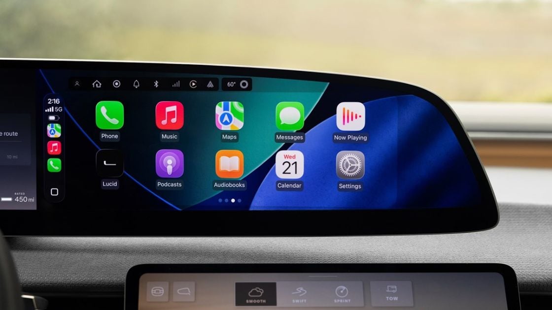 Lucid rolls out Apple CarPlay, Android Auto to Gravity owners via free OTA update