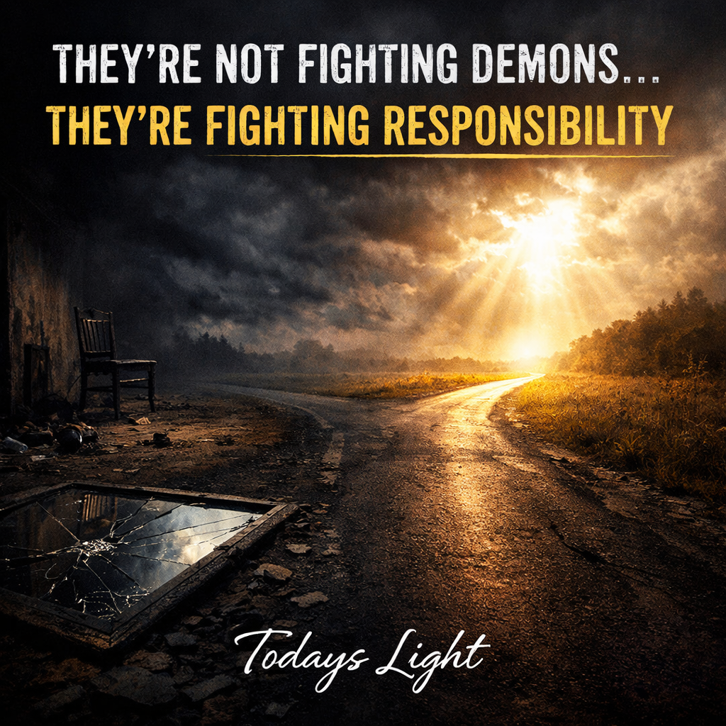 Today's Light | You’re Not Fighting Demons... You’re Fighting Responsibility