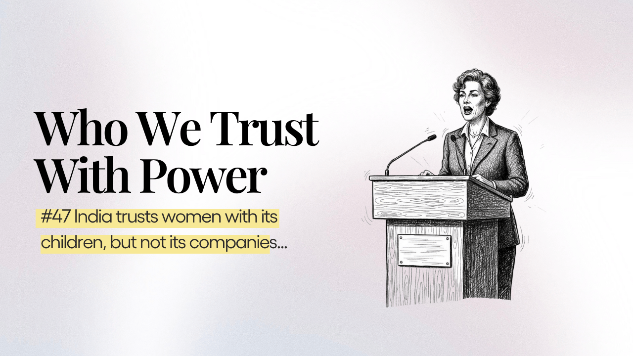 who we trust with power