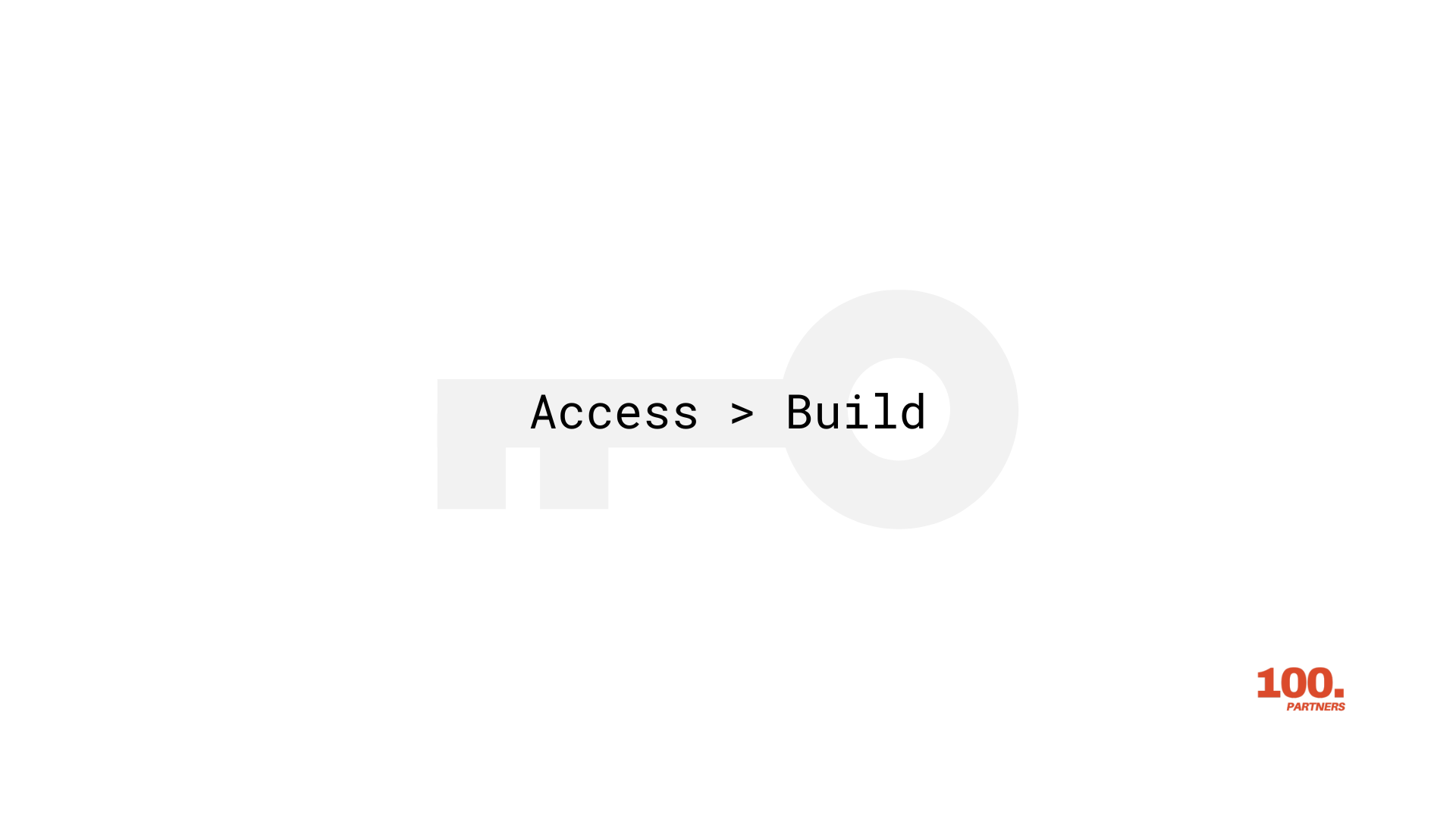 Access > Build