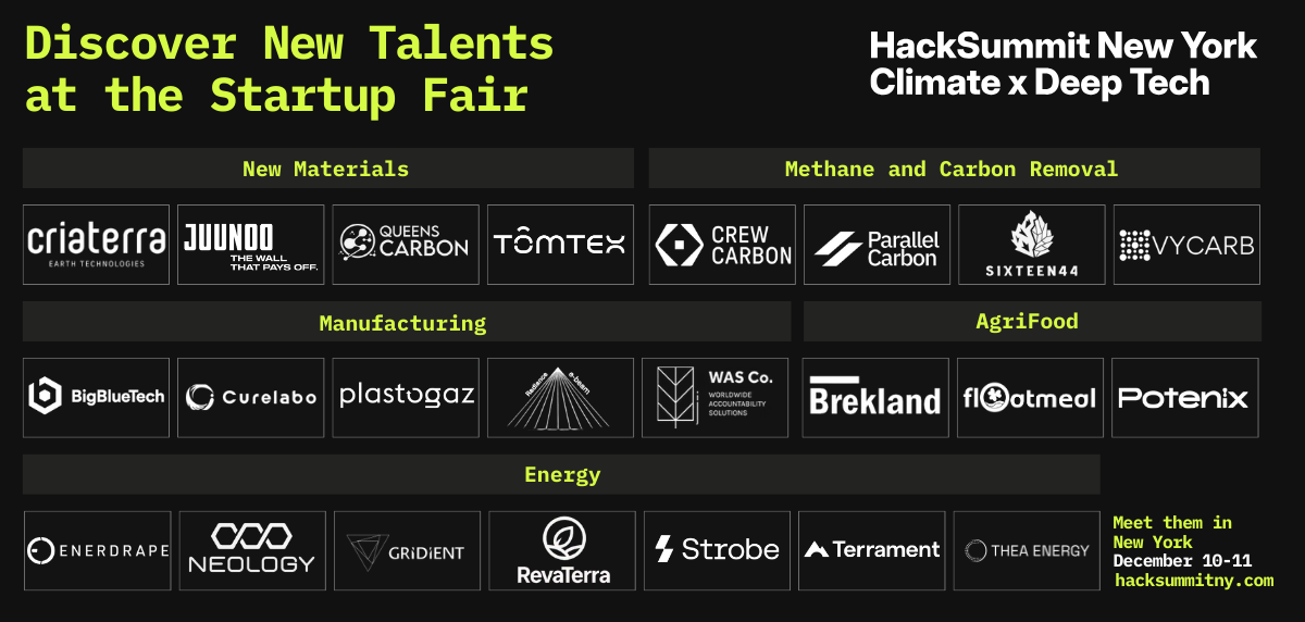 🔦 Discover what’s new and next at the HackSummit Startup Fair