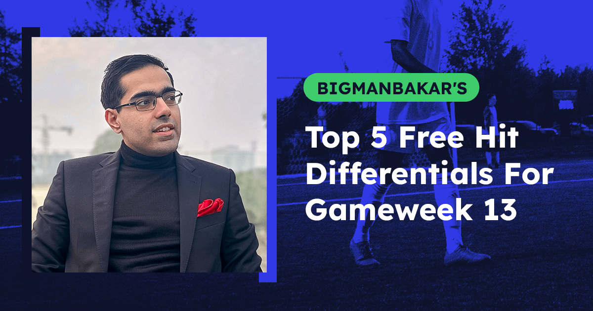Free Hit Differentials For FPL Gameweek 13