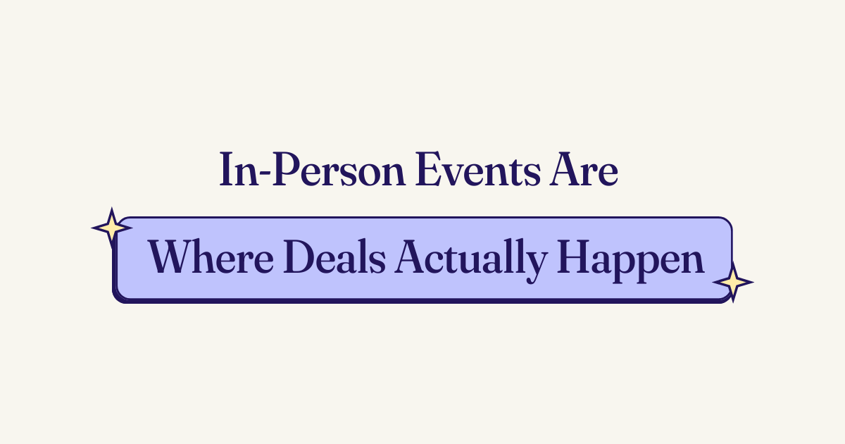 🎸 In-Person Events Are Where Deals Actually Happen (+ SXSW Recap Inside)