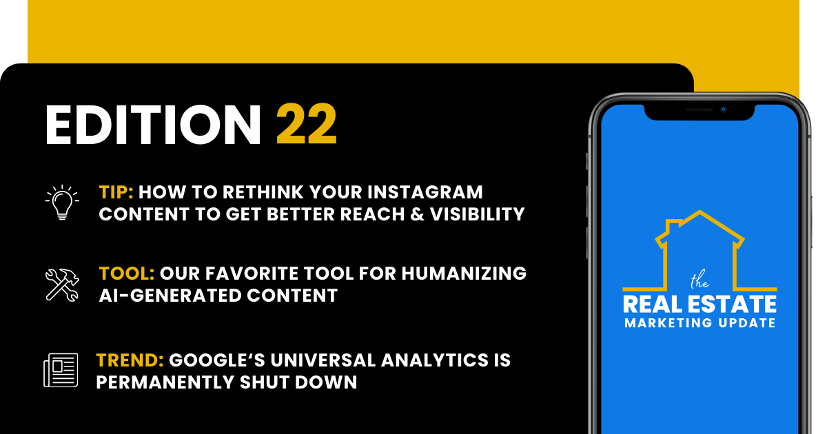 🏡 The Real Estate Marketing Update - Edition 22