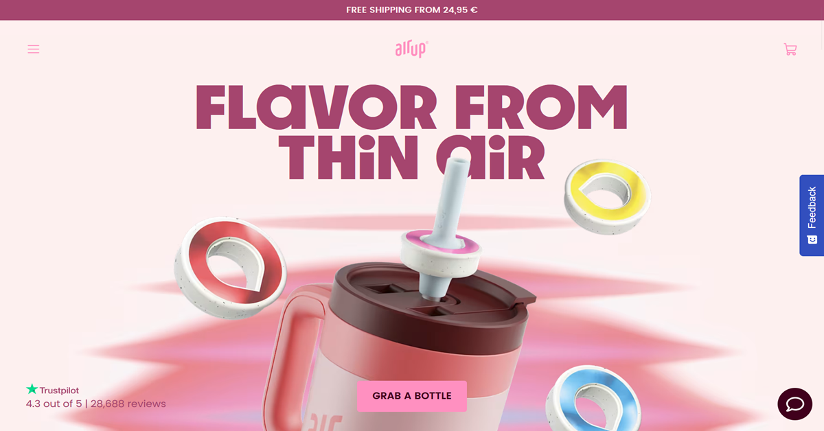 Air Up: the water bottle that adds taste without ingredients