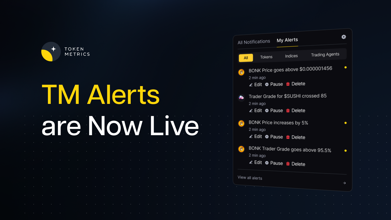 Token Metrics Alerts - Missed the Last Pump? That Ends Today