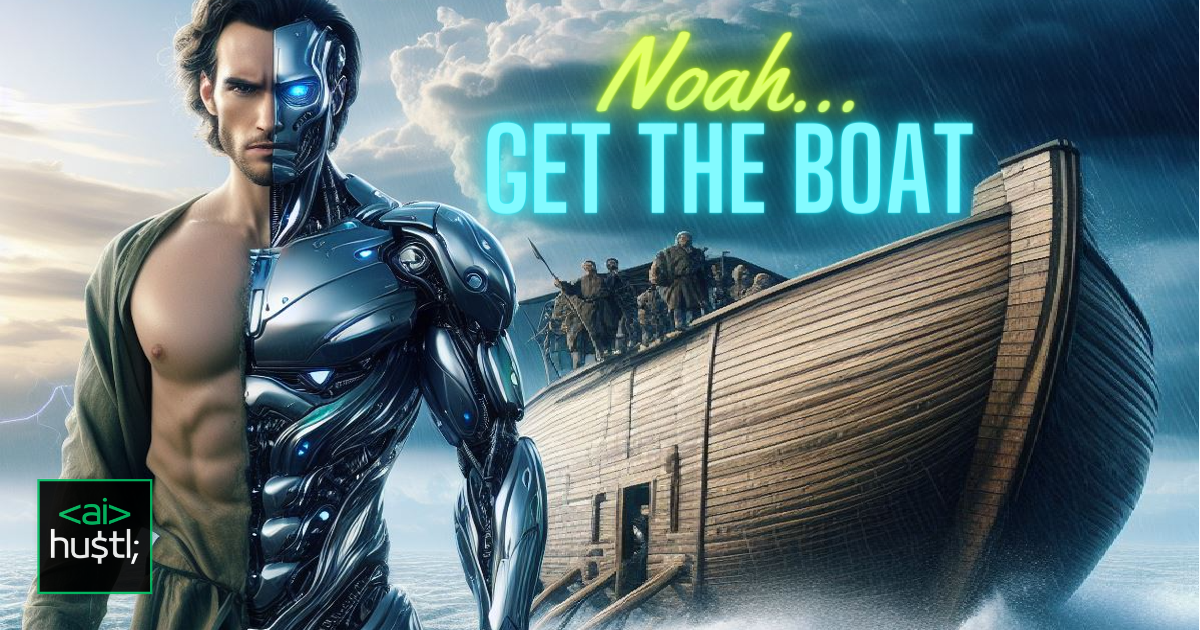 Issue #5: Noah, get the boat!