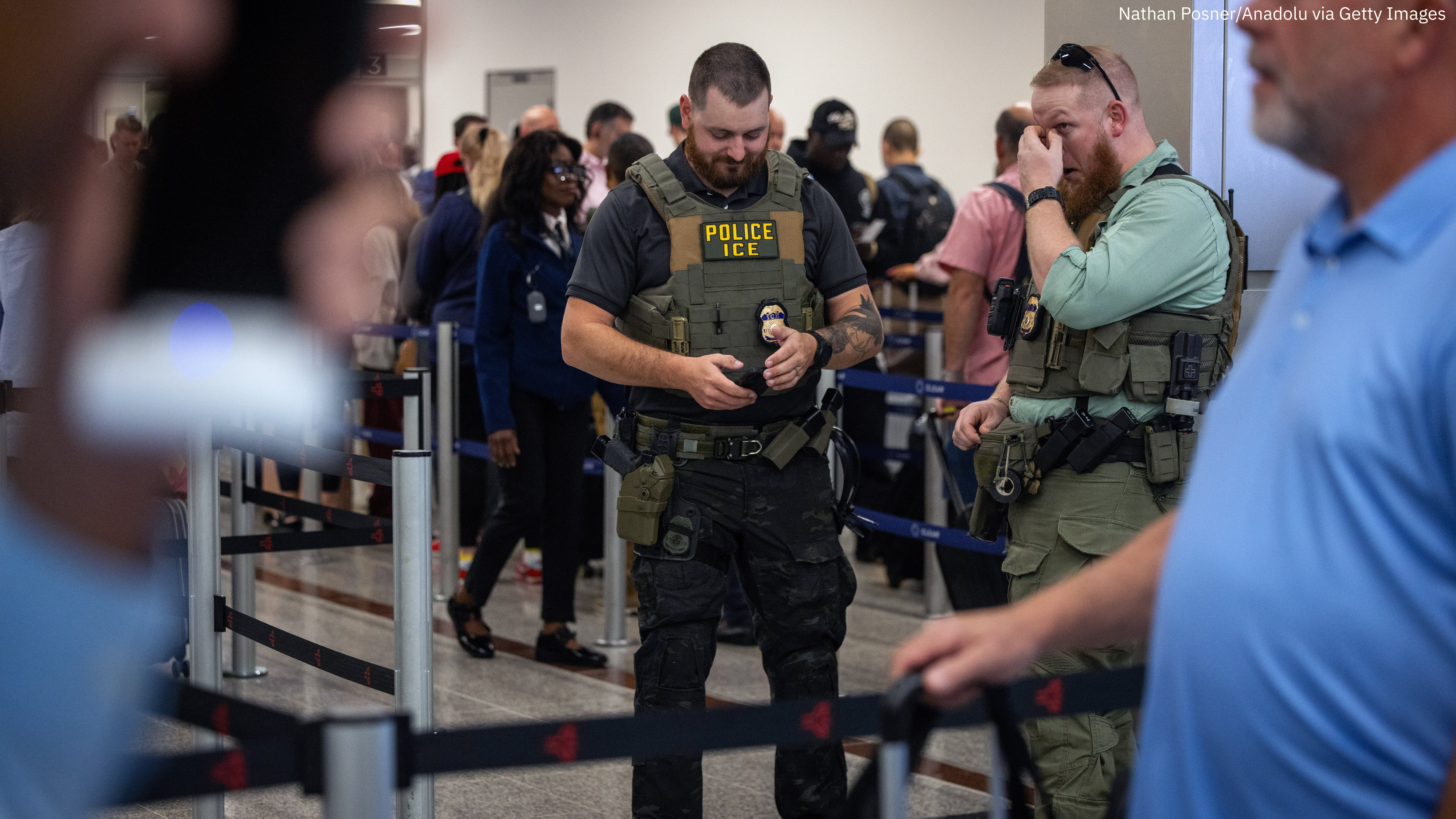 ICE in airports & polling places