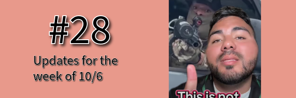 #28 ¿Que pasó? with Señor B - week of 10/6 