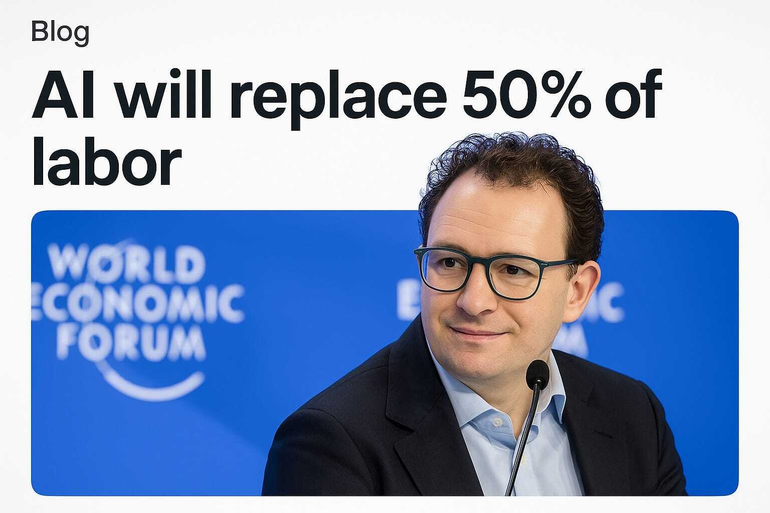 Two sides of the AI coin