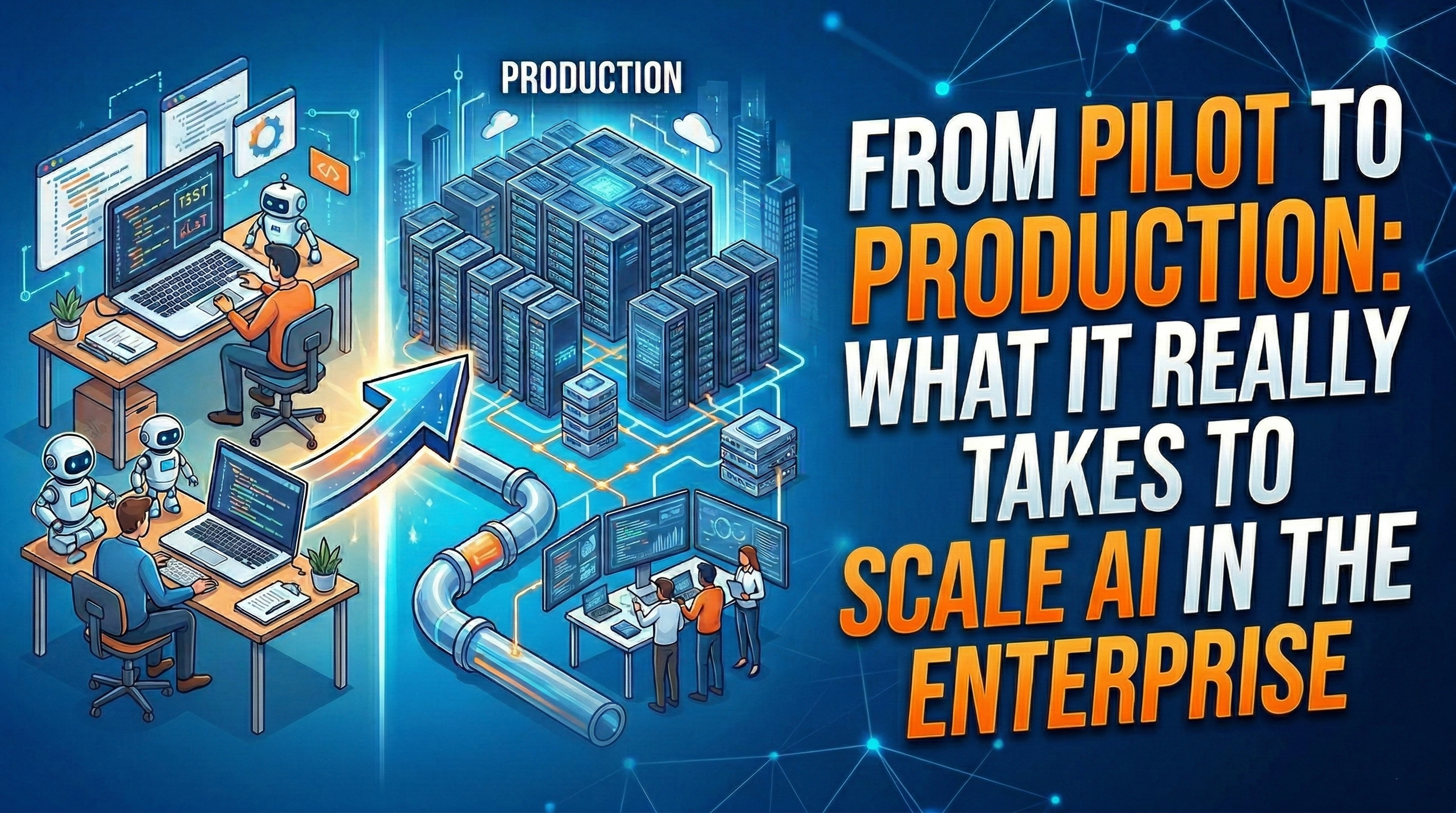 From Pilot to Production: What It Really Takes to Scale AI in the Enterprise