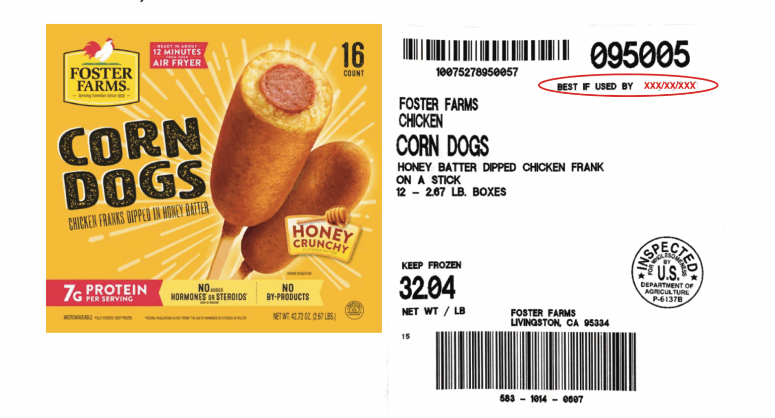 Foster Farms recalls 3.8M pounds of corndogs; German E. coli outbreak sickens 255