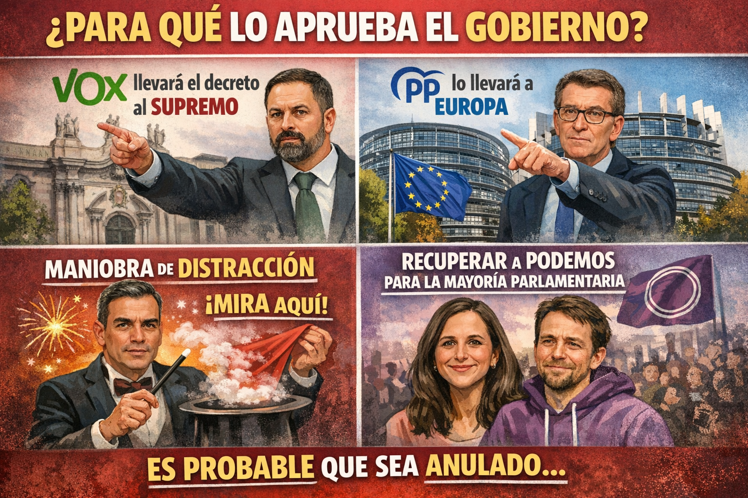 La regularización masiva acabará en el Supremo