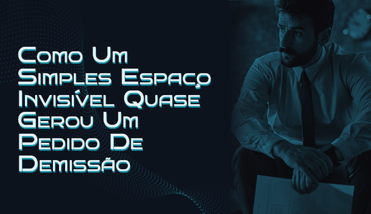 O Pesadelo do TOTVS: Como Um Simples Espaço Invisível Quase Gerou Um Pedido de Demissão