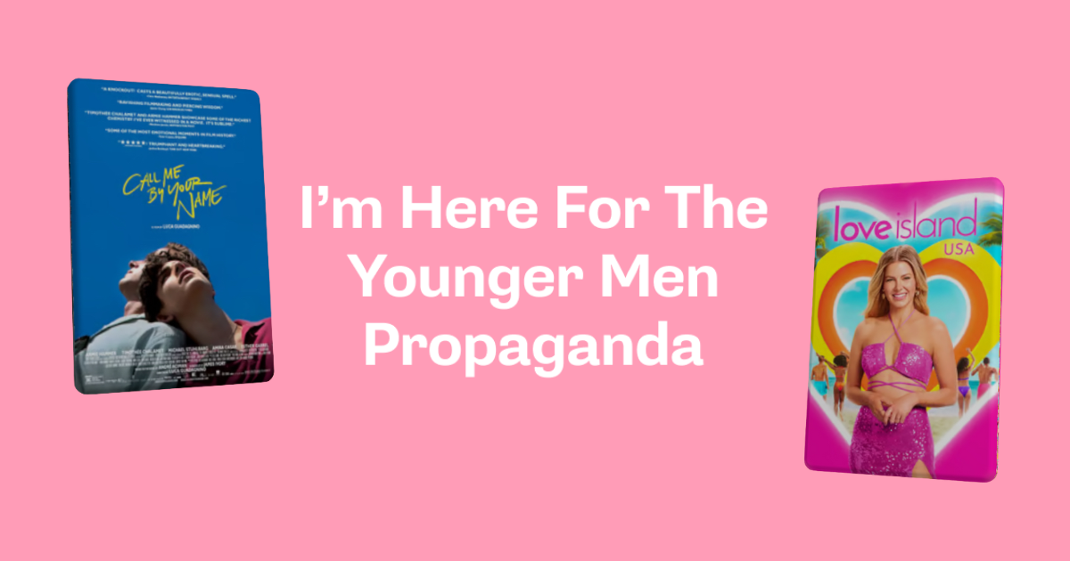 I'm Here For The Younger Men Propaganda