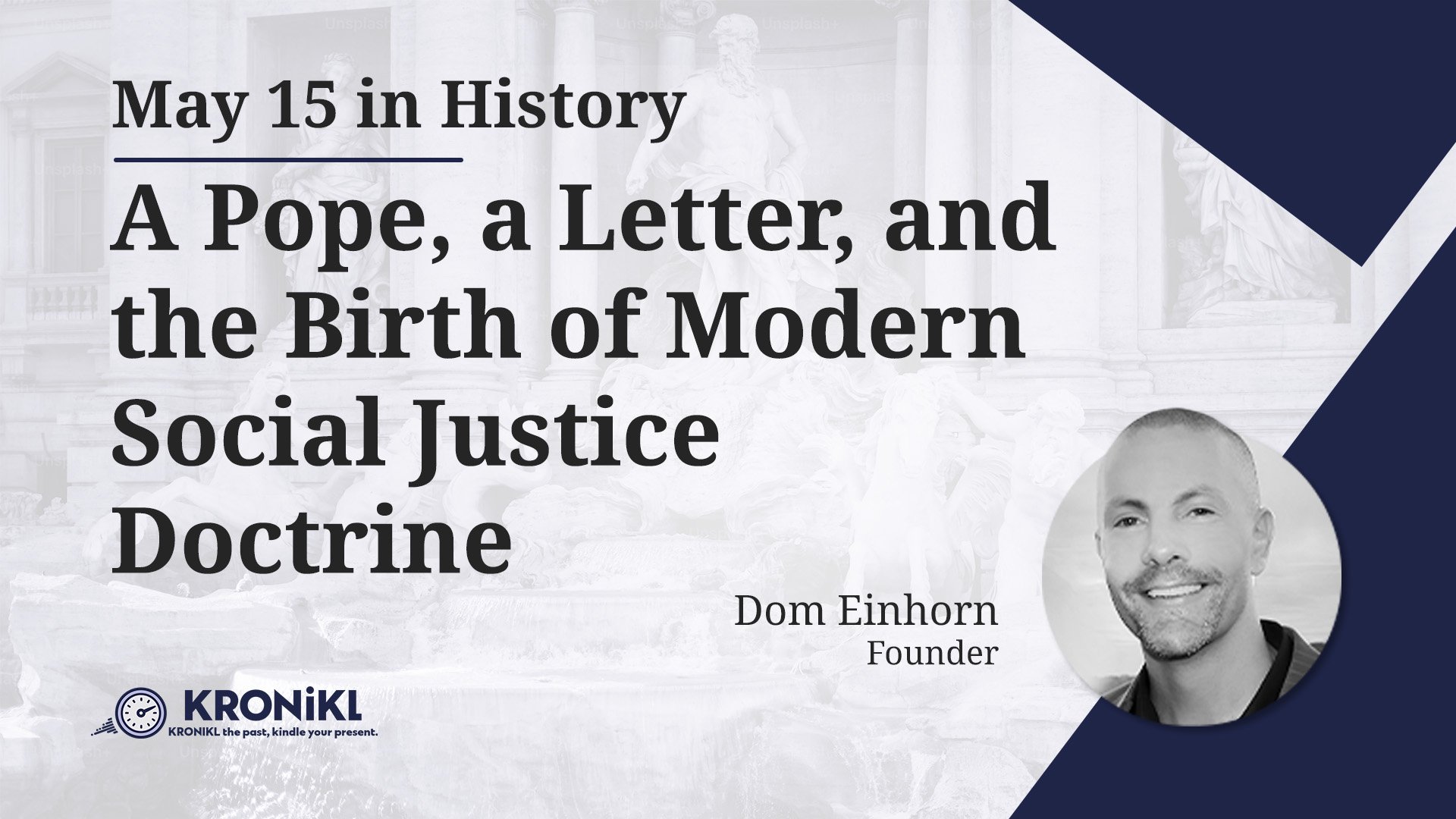A Pope, a Letter, and the Birth of Modern Social Justice Doctrine