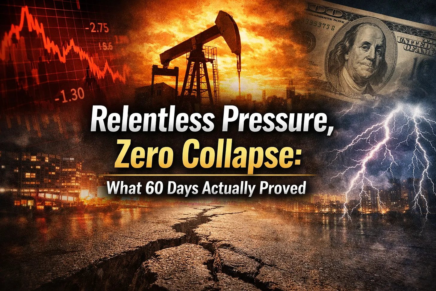 Relentless Pressure, Zero Collapse: What 60 Days Actually Proved