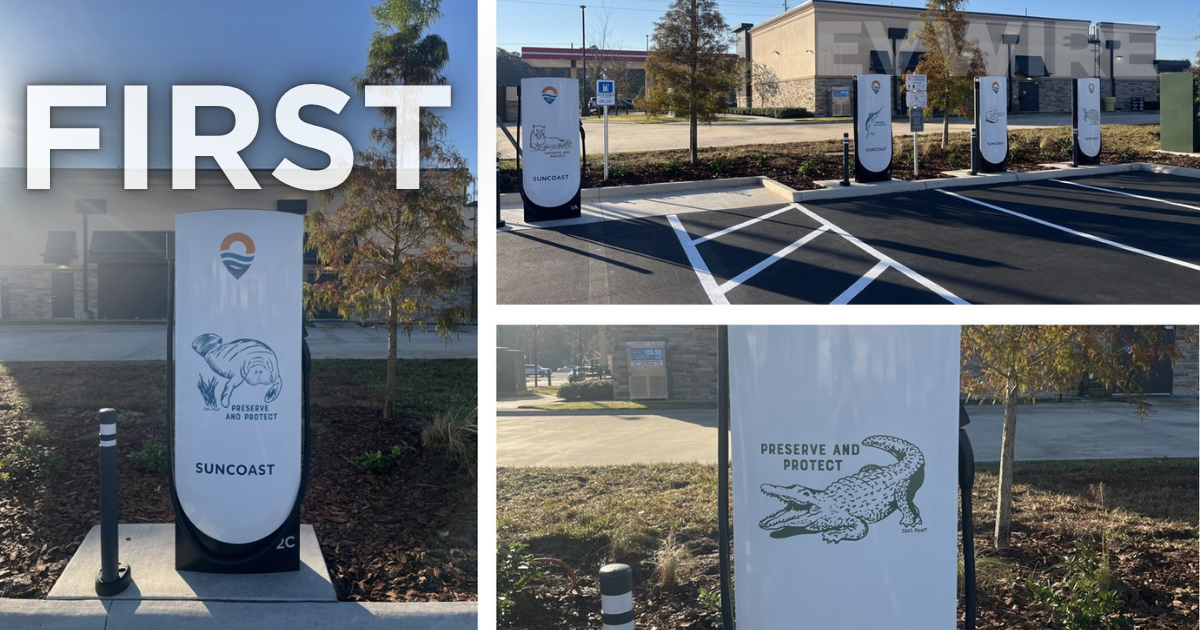 US: The first third-party Tesla Supercharger in North America installed by Suncoast Charging