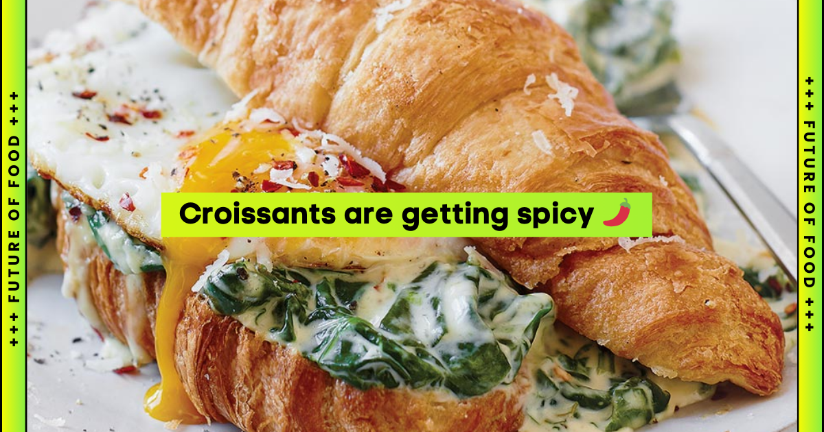 Croissants are getting spicy 🌶️