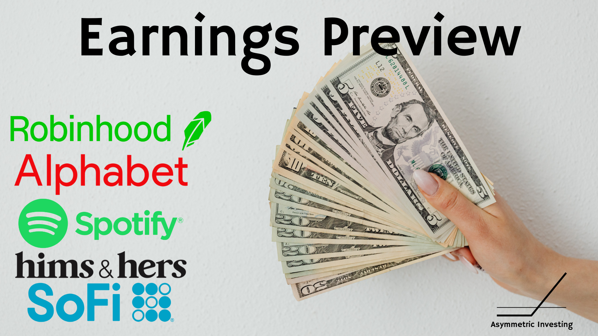 Earnings Preview: Robinhood, Spotify, Hims & Hers, Alphabet, and SoFi