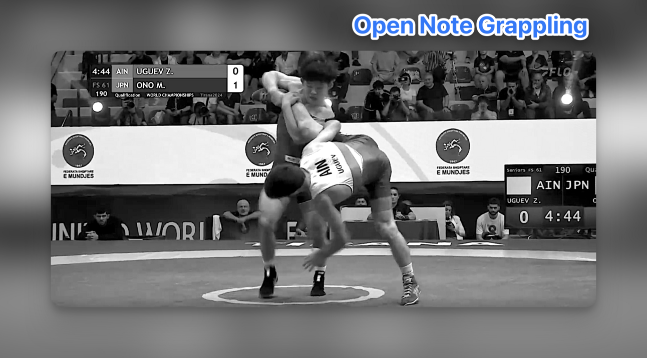 Ono Is One Of A Kind Wrestler