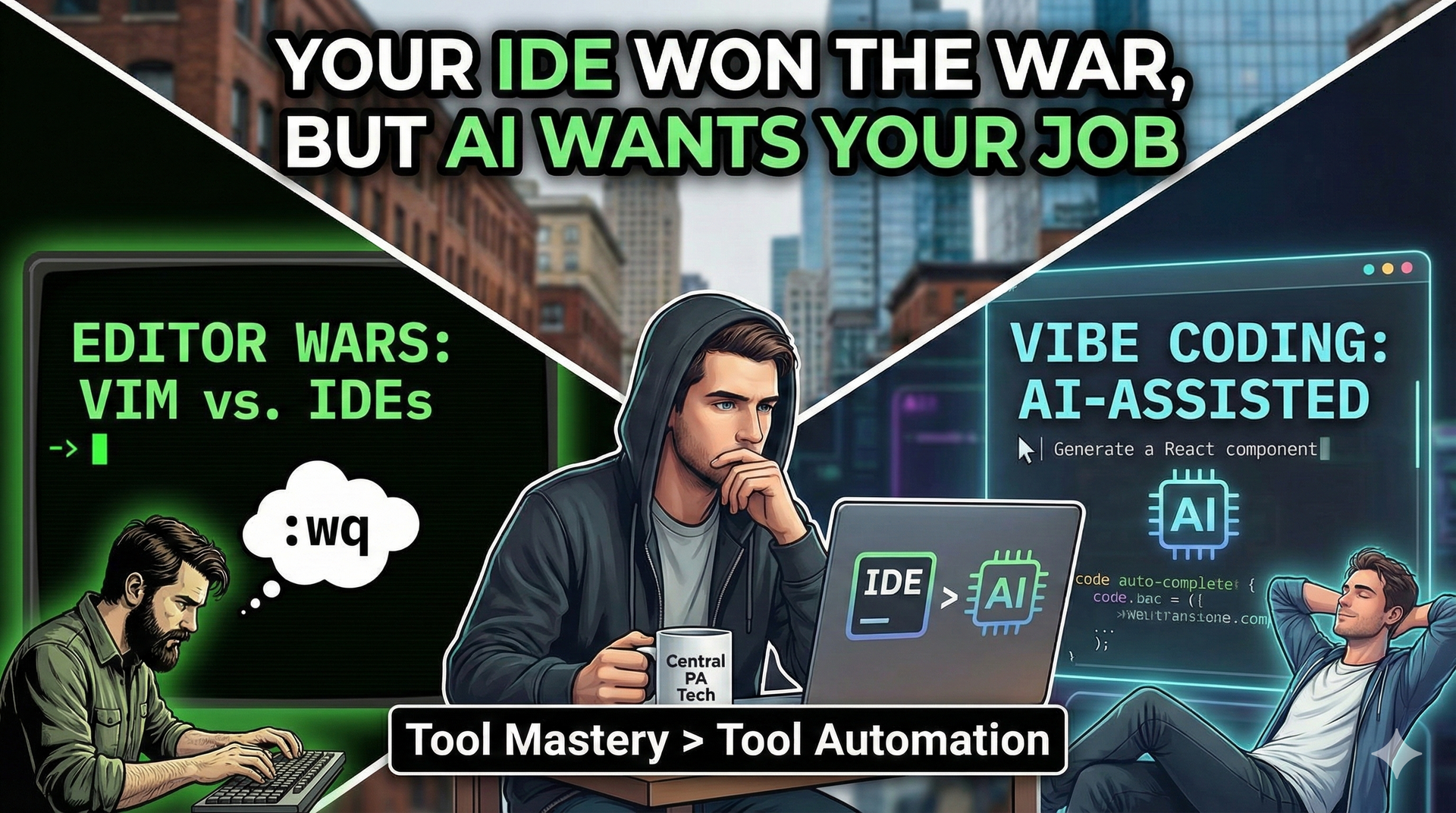 Your IDE Won the War, but AI Wants Your Job