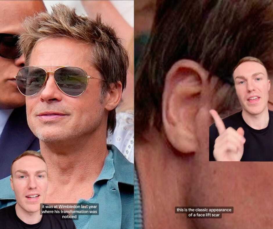 The Internet’s Fascination With Brad Pitt’s Face