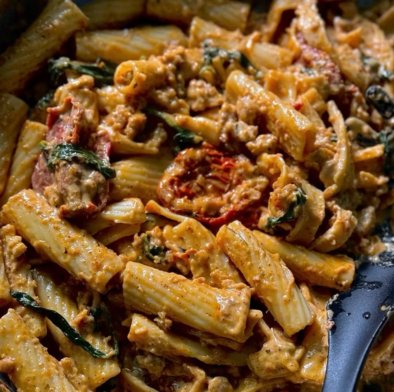 Creamy Italian Sausage Rigatoni