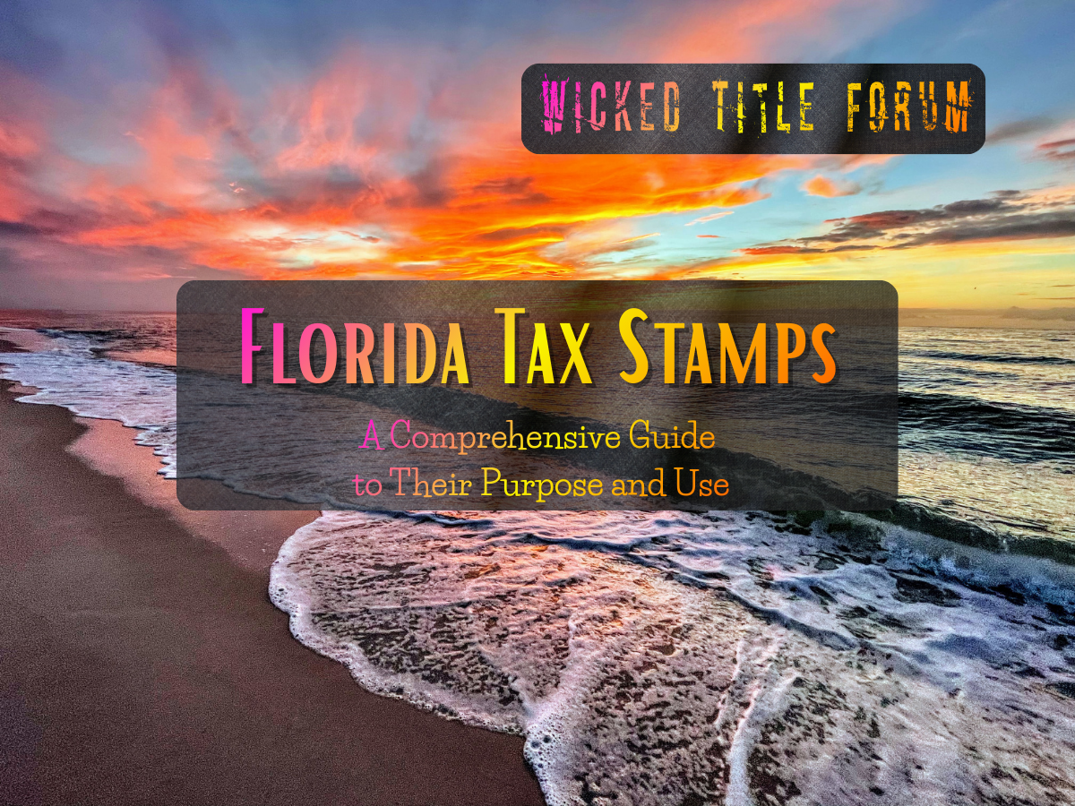 🐐 SOP: Florida Tax Stamps: A Comprehensive Guide to Their Purpose and Use