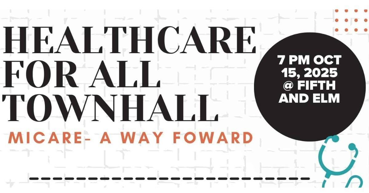 Healthcare for All Town Hall Tomorrow, Open Up Our Care Town Hall Next Wednesday
