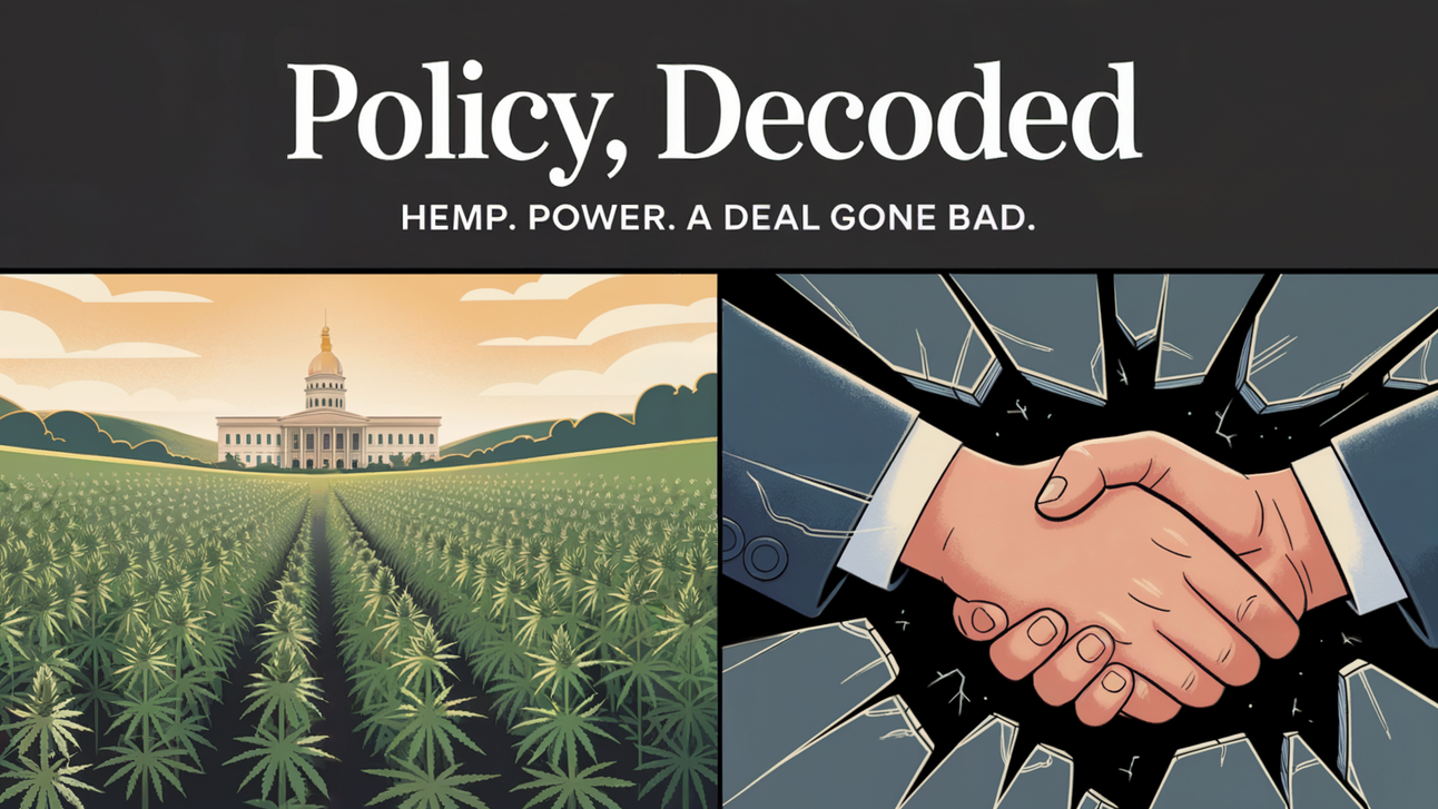 📜 Power, Profits, and a Hemp Lawsuit in NC