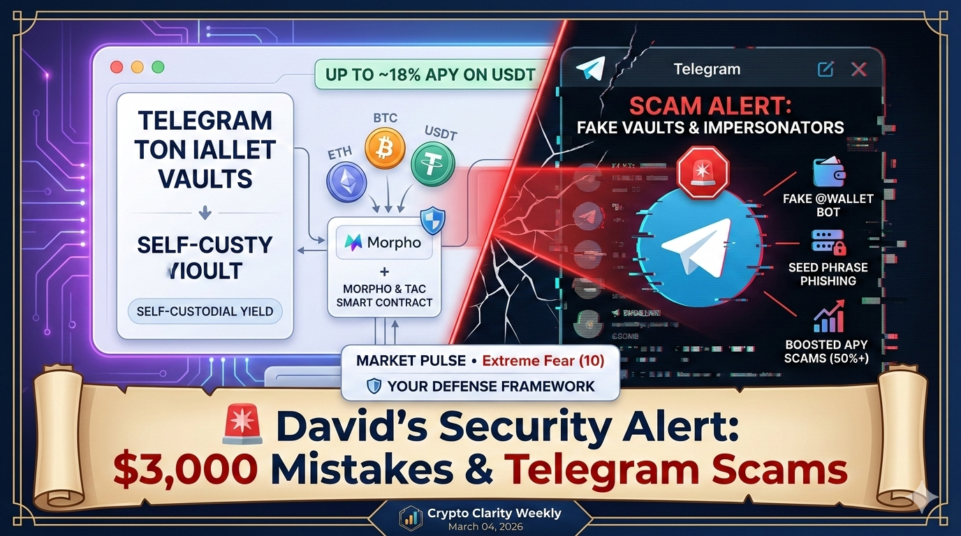 🚨 Crypto Safety Alert: Telegram's New DeFi Vaults — What You Need to Know