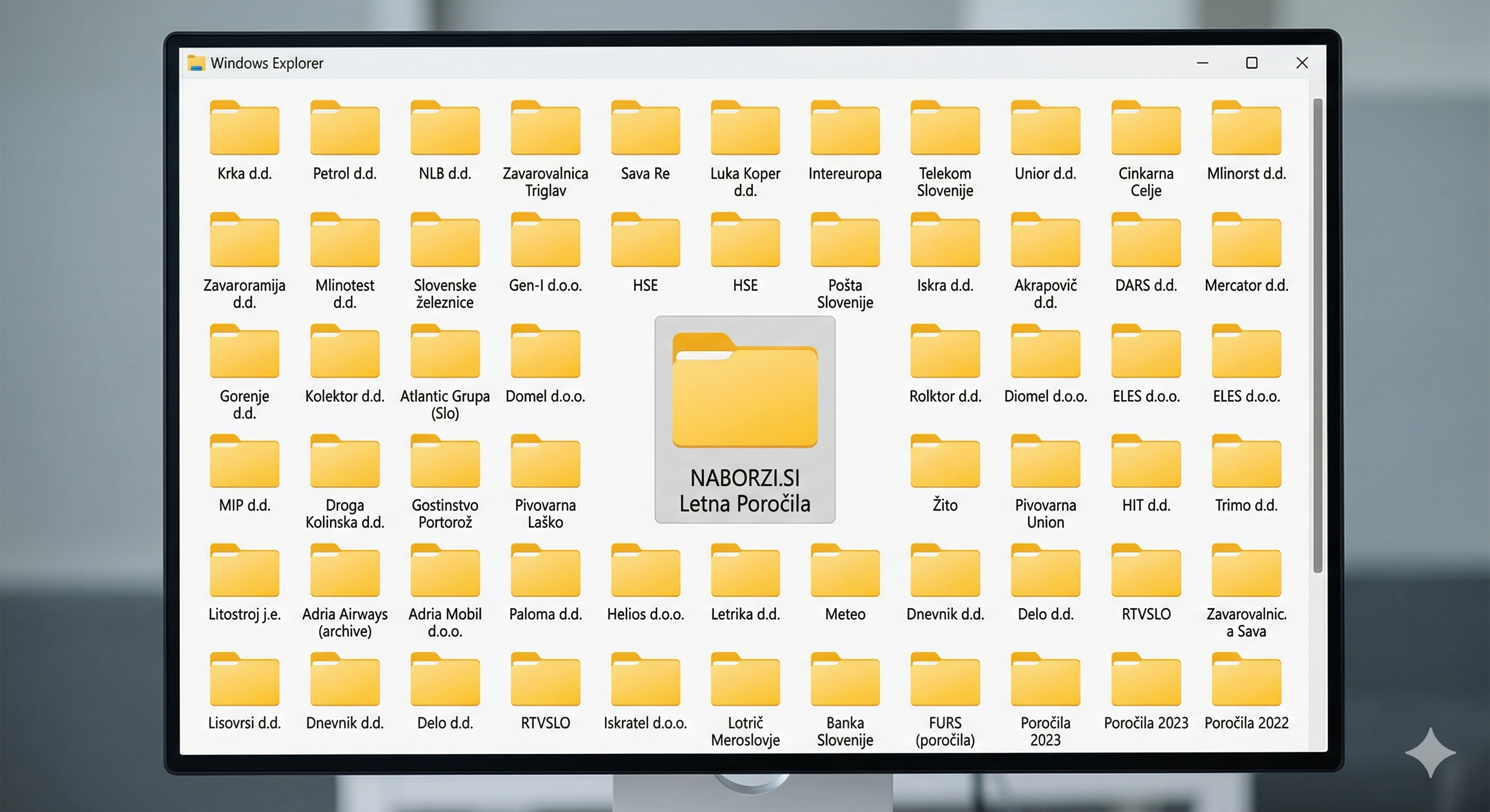 Baza letnih poročil