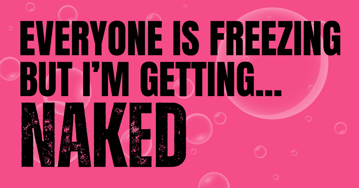 🥶 Everyone is freezing